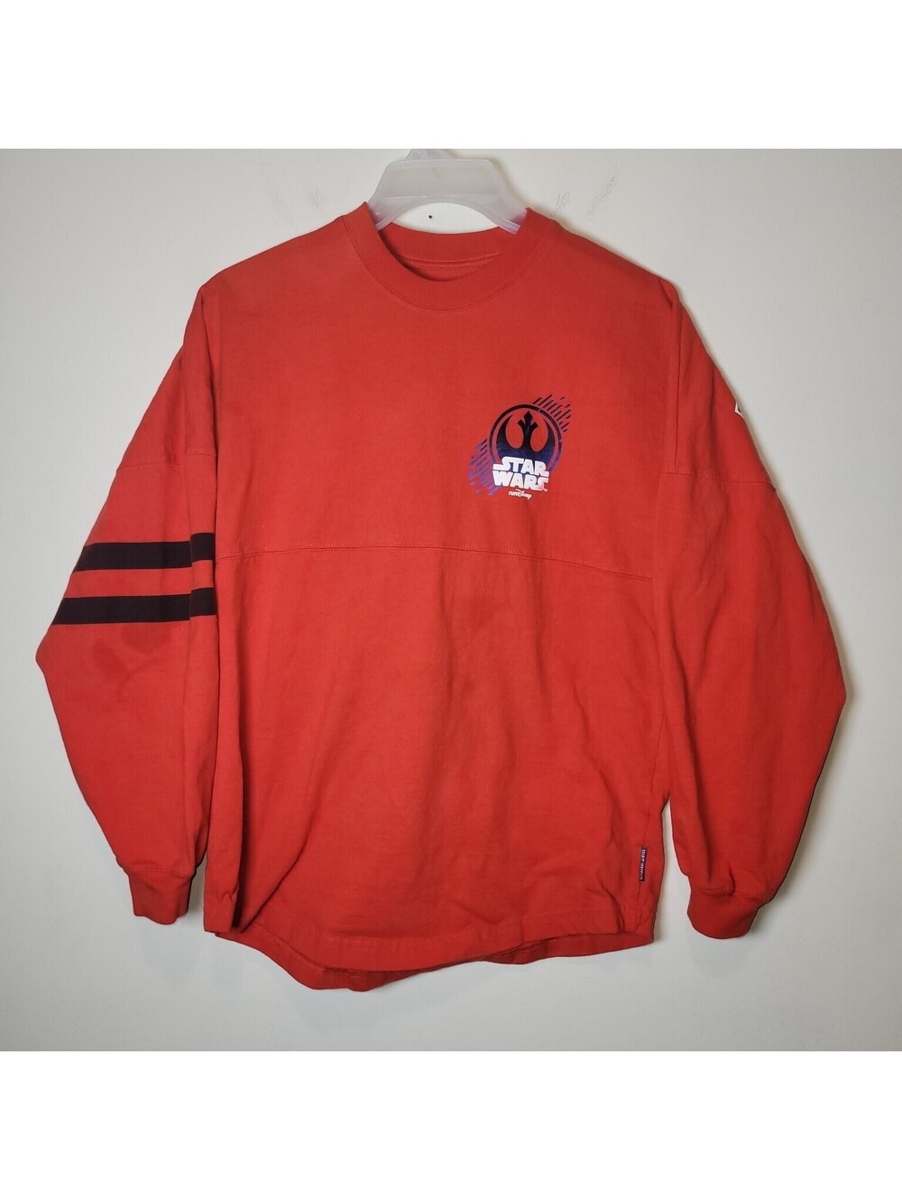 Disney Parks Spirit Jersey Star Wars Run Like A Rebel Orange runDisney sz S READ
